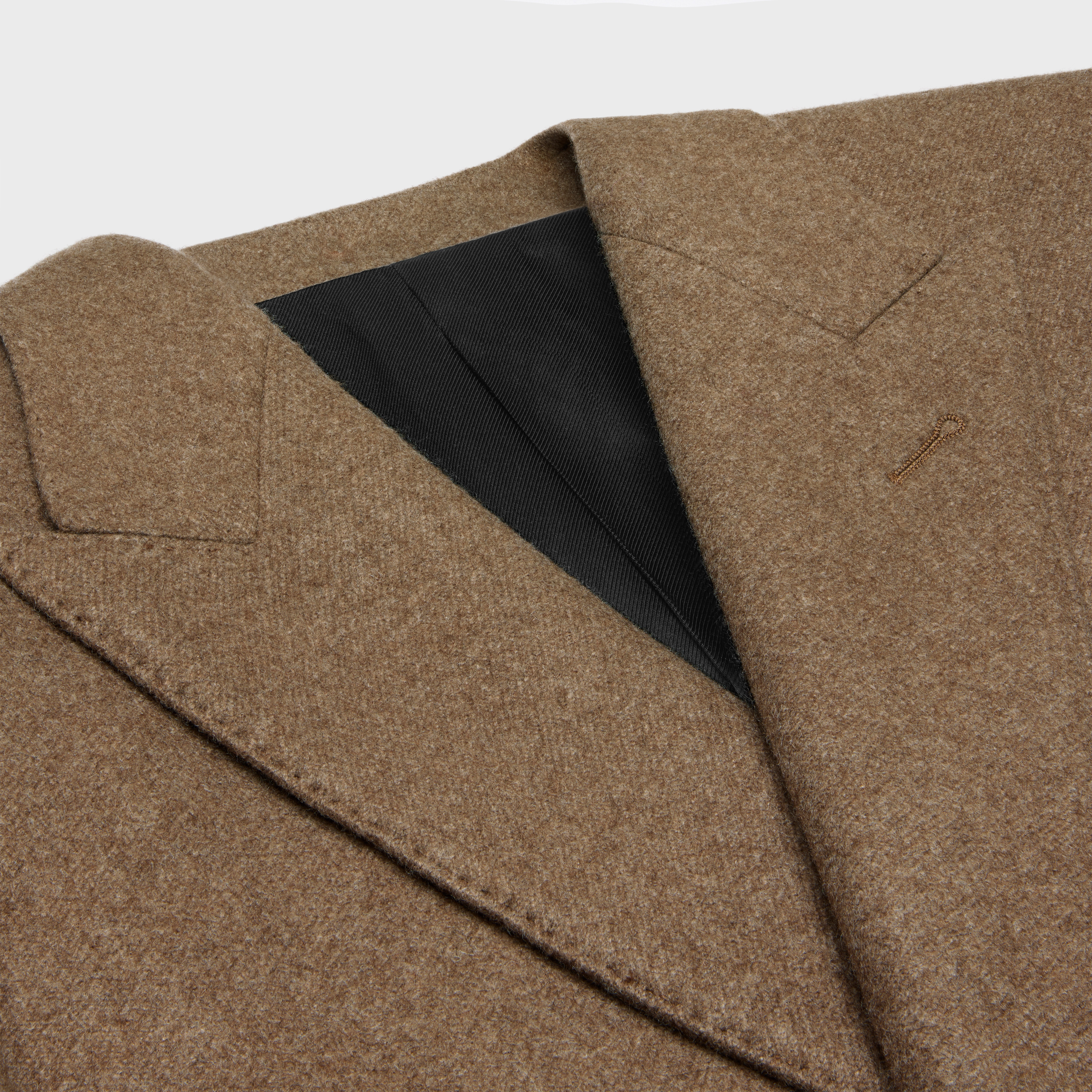 chesterfield coat in cashmere cloth - 3