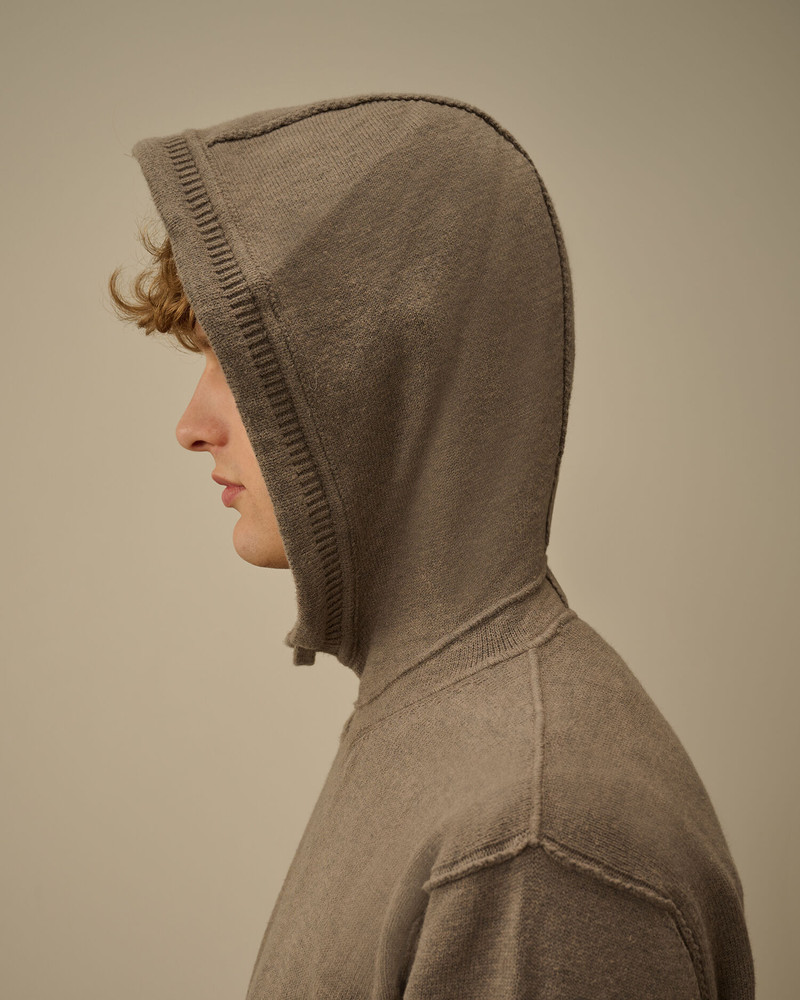 Soft Cotton Stretch Hooded Sweater 6