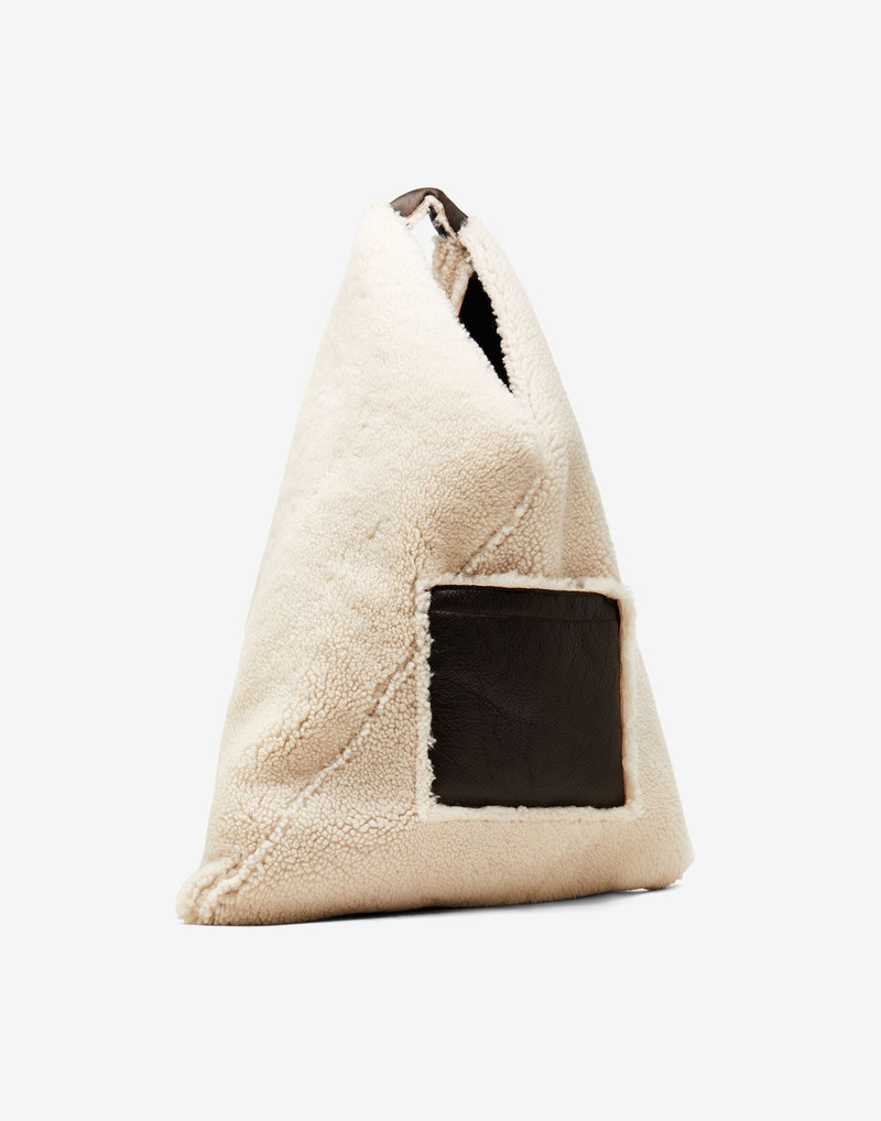 MM6 Maison Margiela Japanese reversible shearling bag outlook