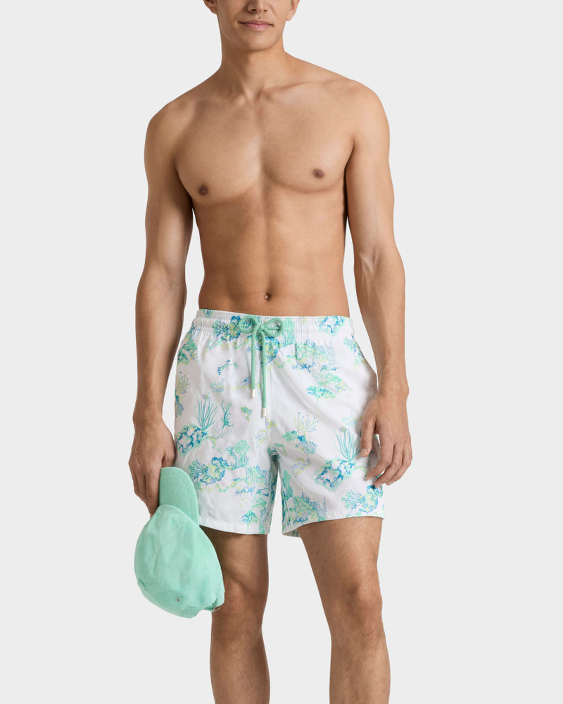 Vilebrequin MEN EMBROIDERED SWIM TRUNKS CORAL REEF - LIMITED EDITION outlook