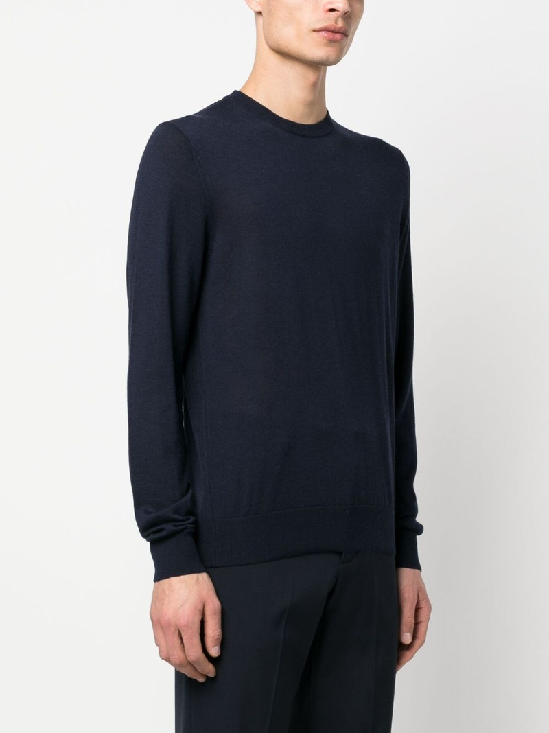 fine-knit long-sleeve jumper 3
