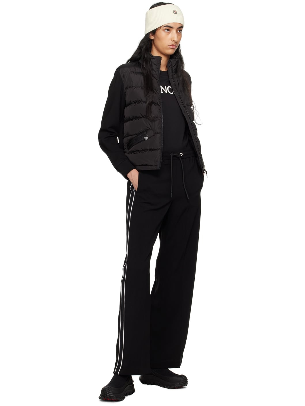 Black Trailgrip Knit High Top Sneakers - 5