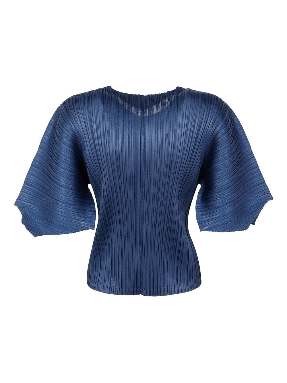 plissé-effect shirt - 2