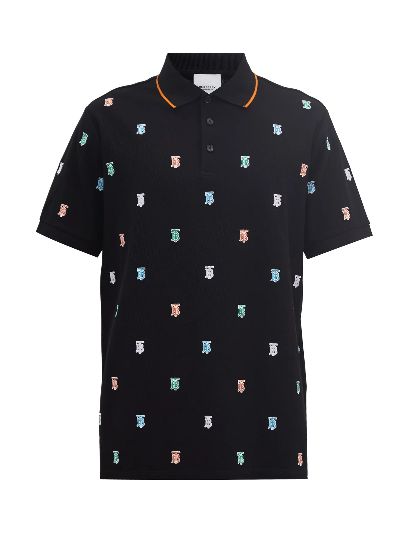 Elmsley logo-embroidered cotton polo shirt - 1