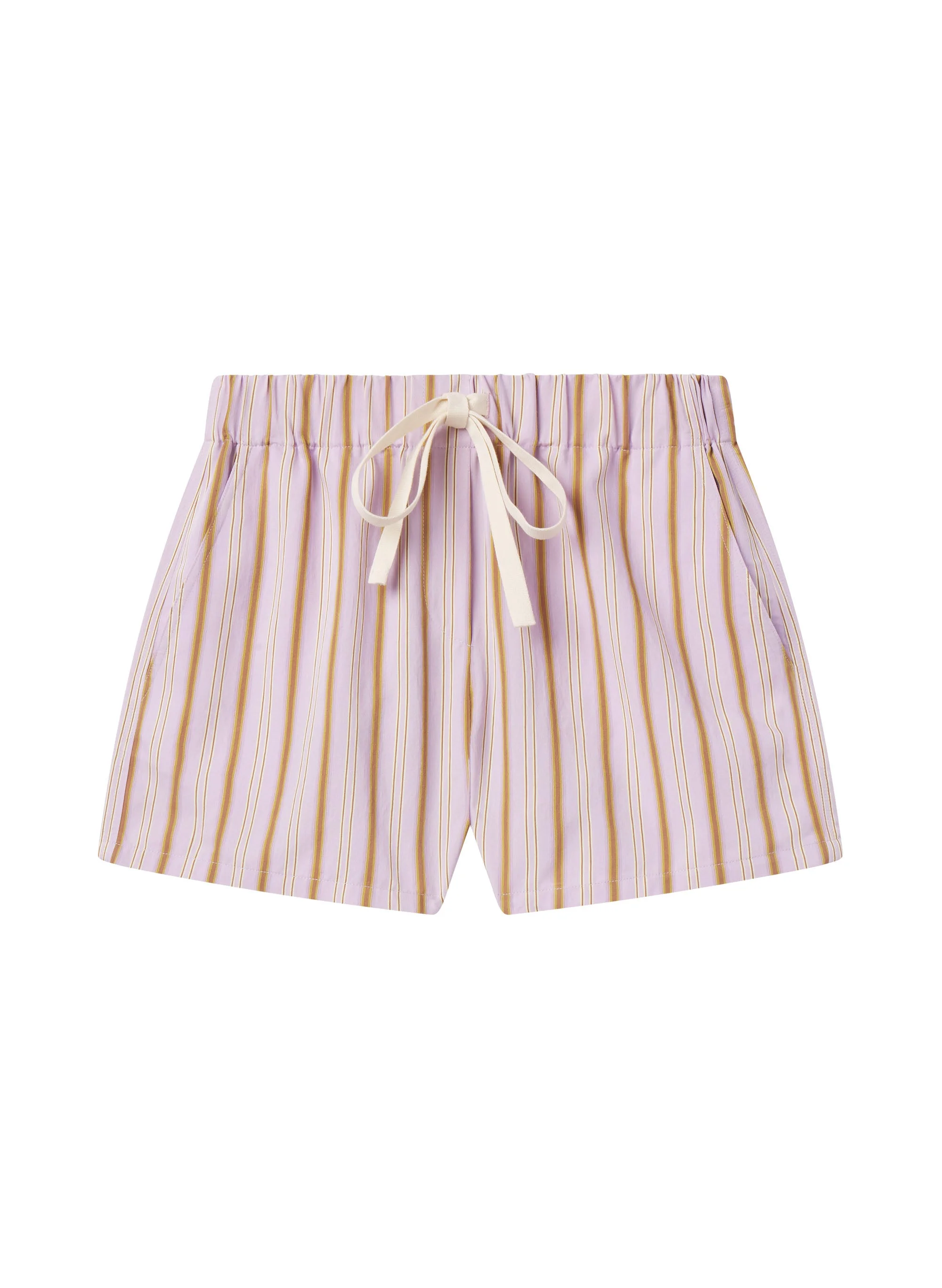 Casey Striped Drawstring Short - 1