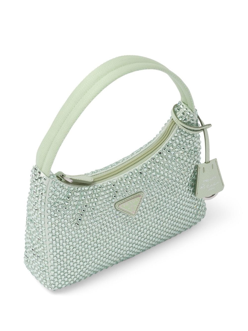 Re-Edition 2000 crystal-embellished shoulder bag - 5