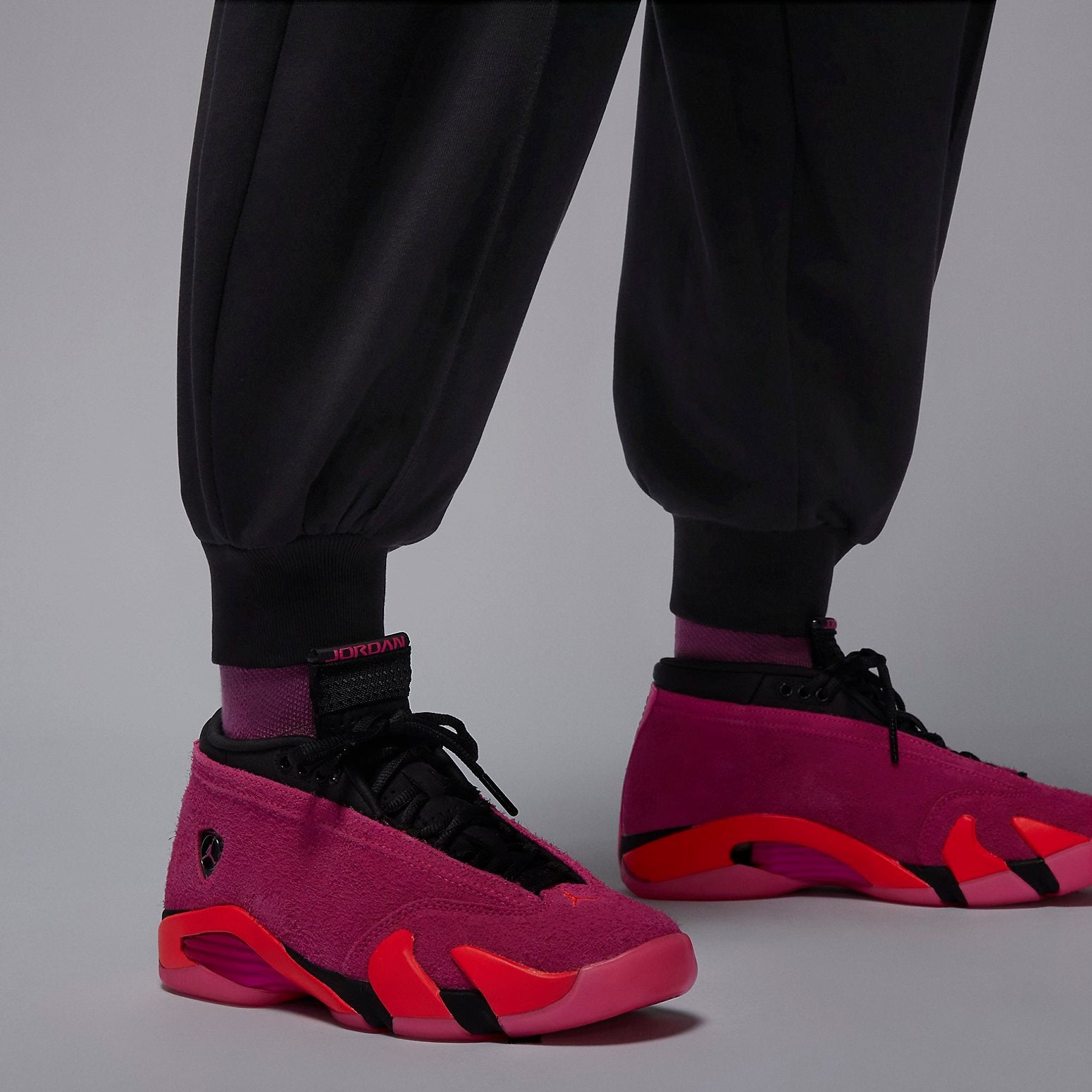(WMNS) Air Jordan Sport Sweatpants Asia Sizing 'Black' FD7377-010 - 6