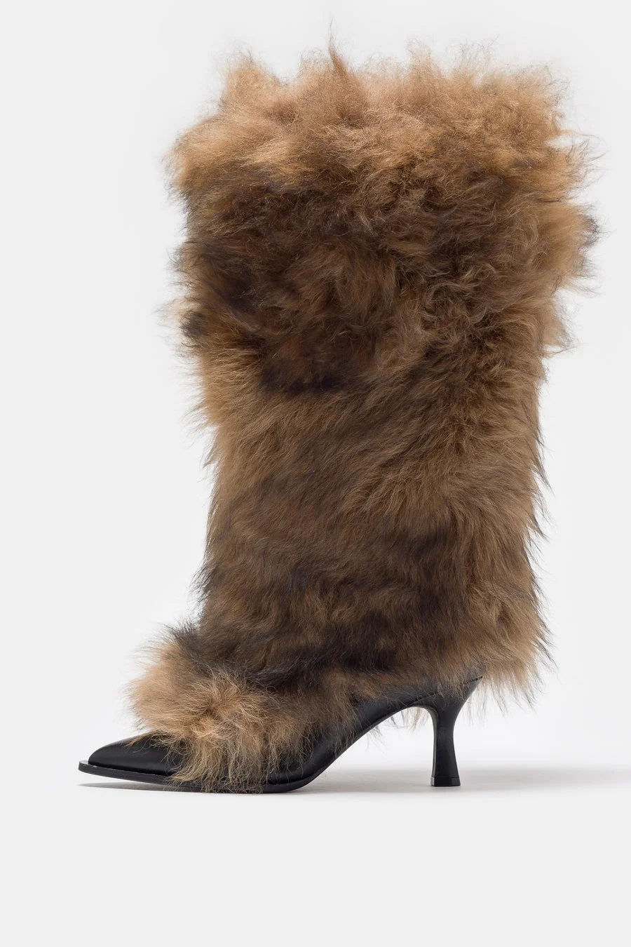 Ambush Heel in Brown - 1