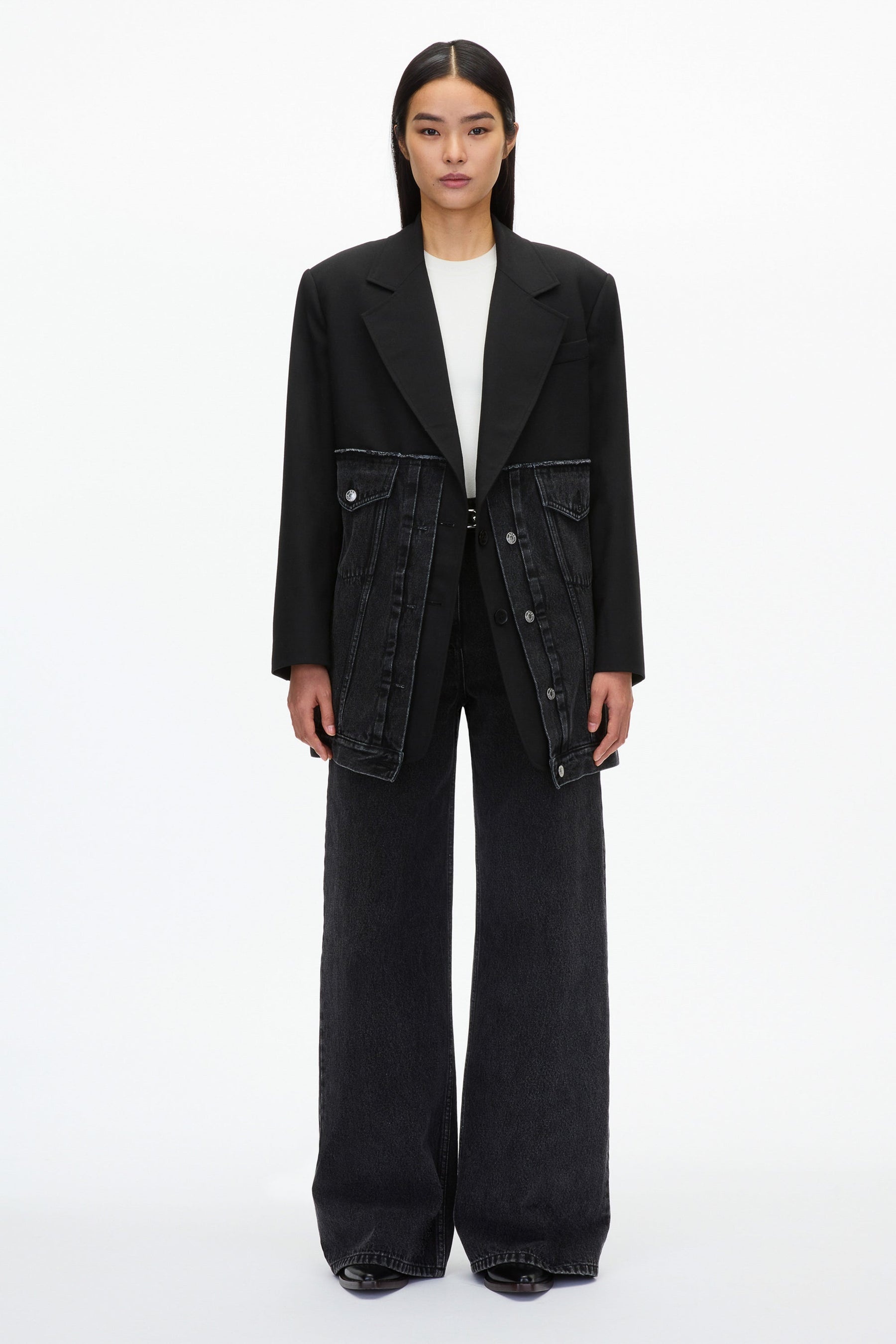 3.1 Phillip Lim Oversized store Double Breasted Zip Blazer