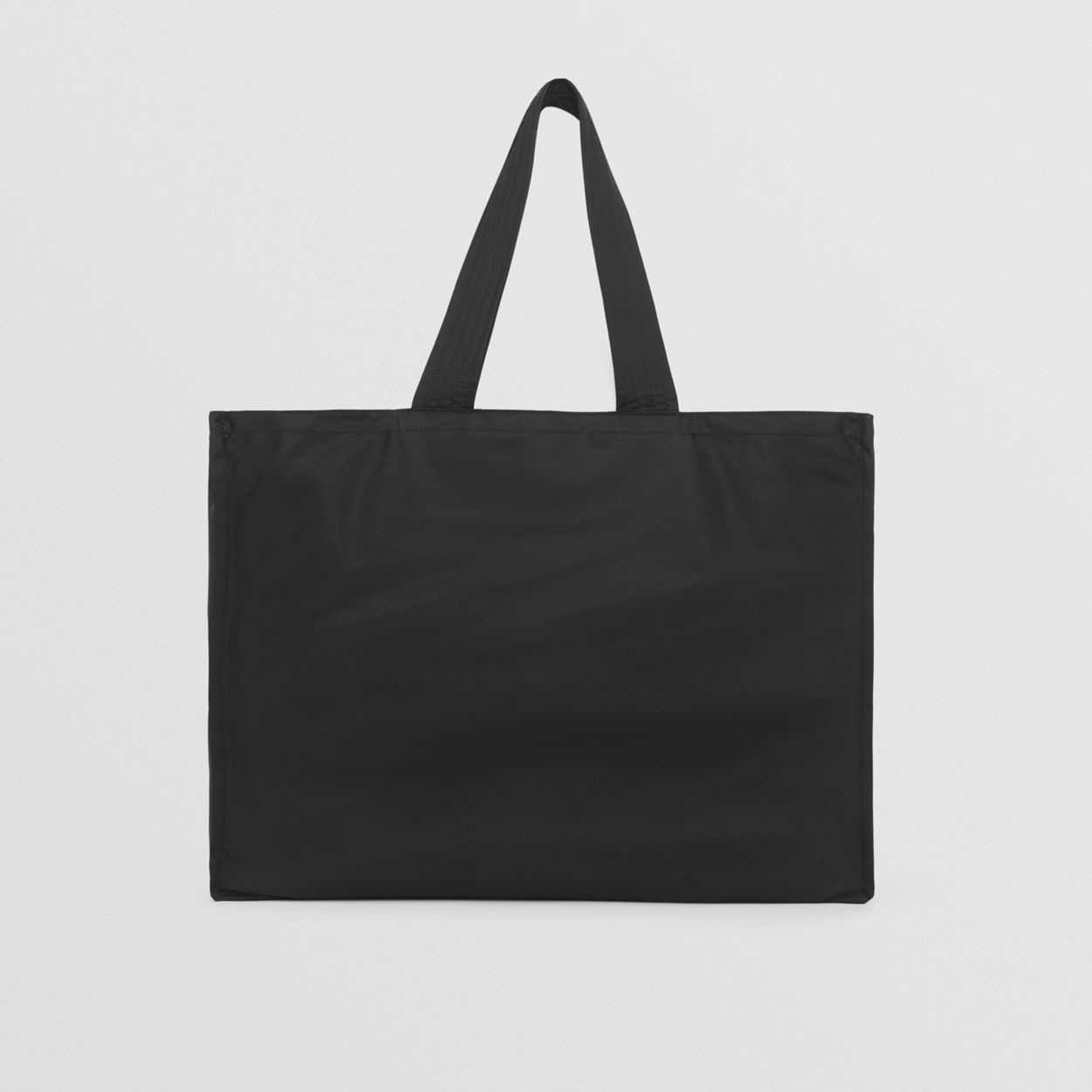 Logo Print Nylon Tote - 6