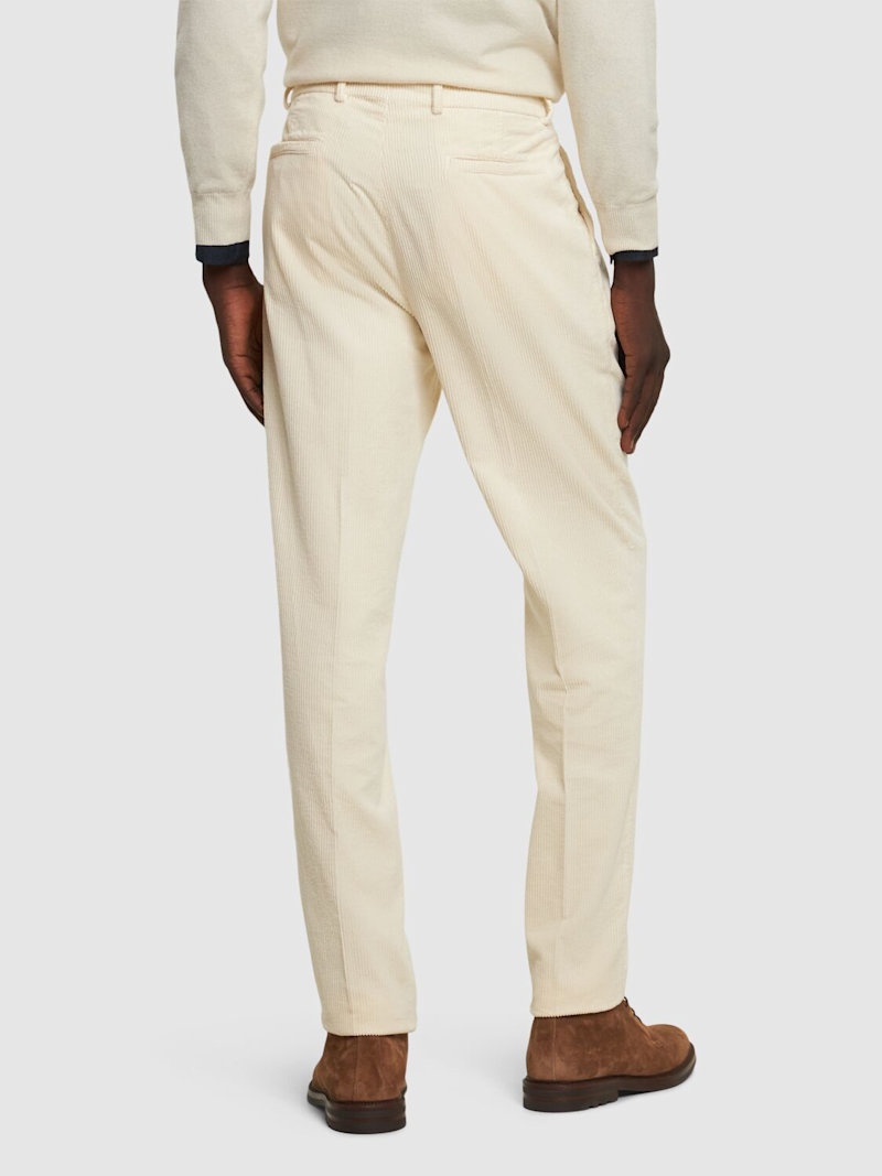 Cotton corduroy pants - 3