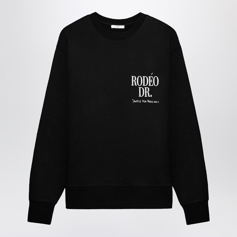 1989 STUDIO - 1989 STUDIO crew-neck sweatshirt Rodeo black - 1