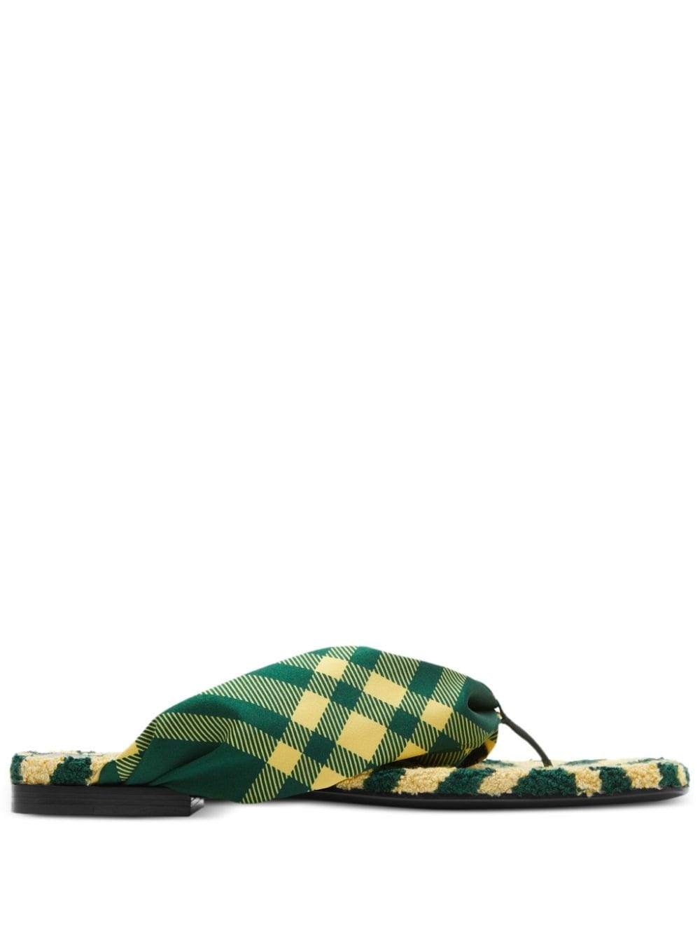VIP【送料関税込】BURBERRY POOL CHECK THONG SANDALS Burberry Pool check thong sandals | The Fashion Square