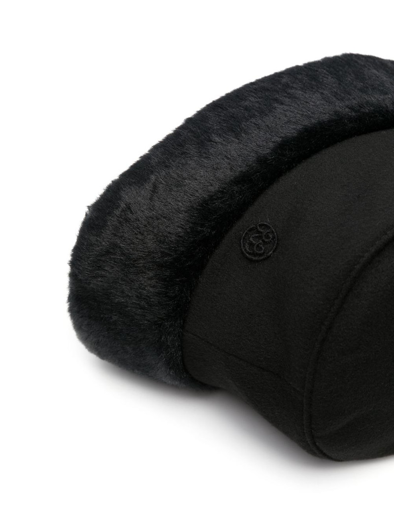 RUSLAN BAGINSKIY logo-embroidered wool bucket hat outlook