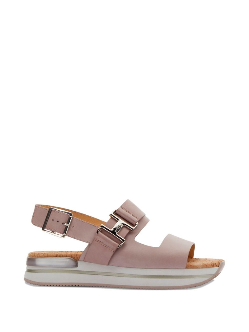 HOGAN leather sandals outlook
