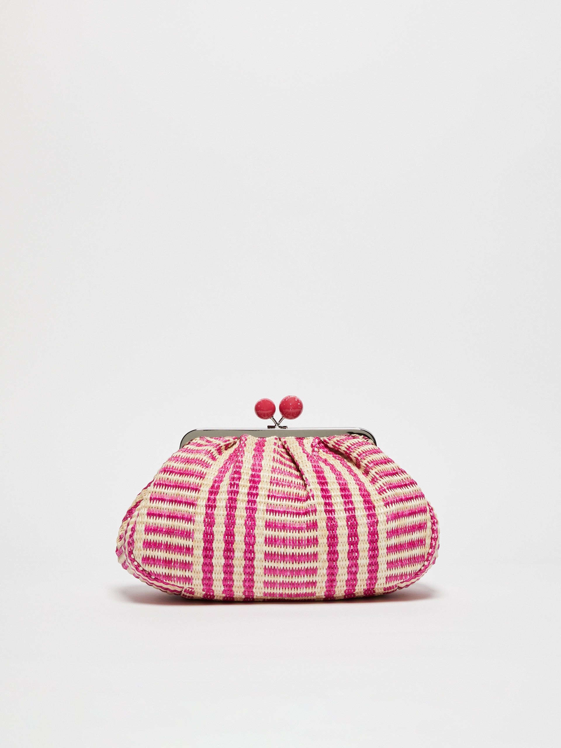 LOCRI Medium raffia-look jacquard Pasticcino Bag - 3