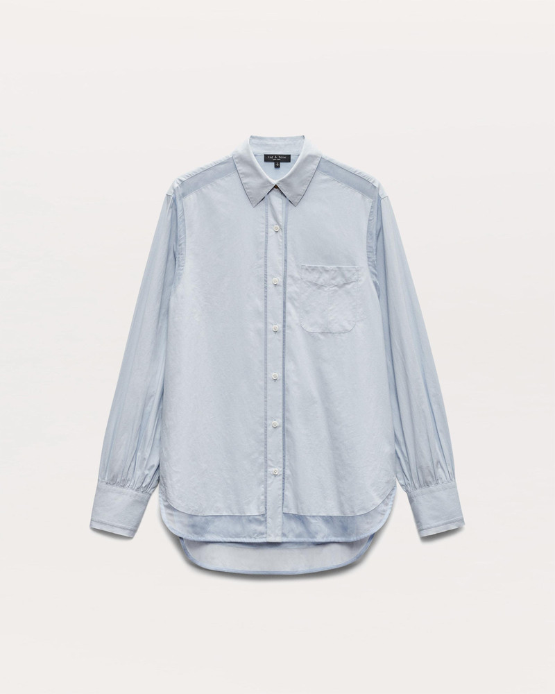 Maxine Poplin-Organza Shirt 1