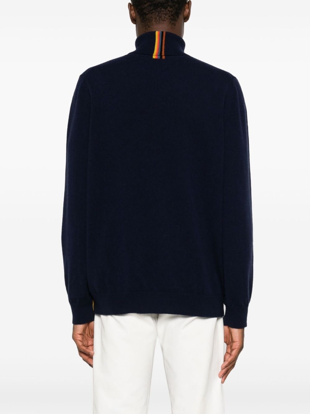 Artist Stripe cashmere jumper - 4