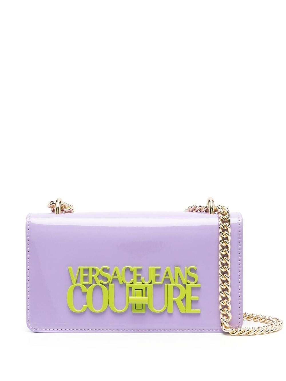 logo-plaque crossbody bag - 1