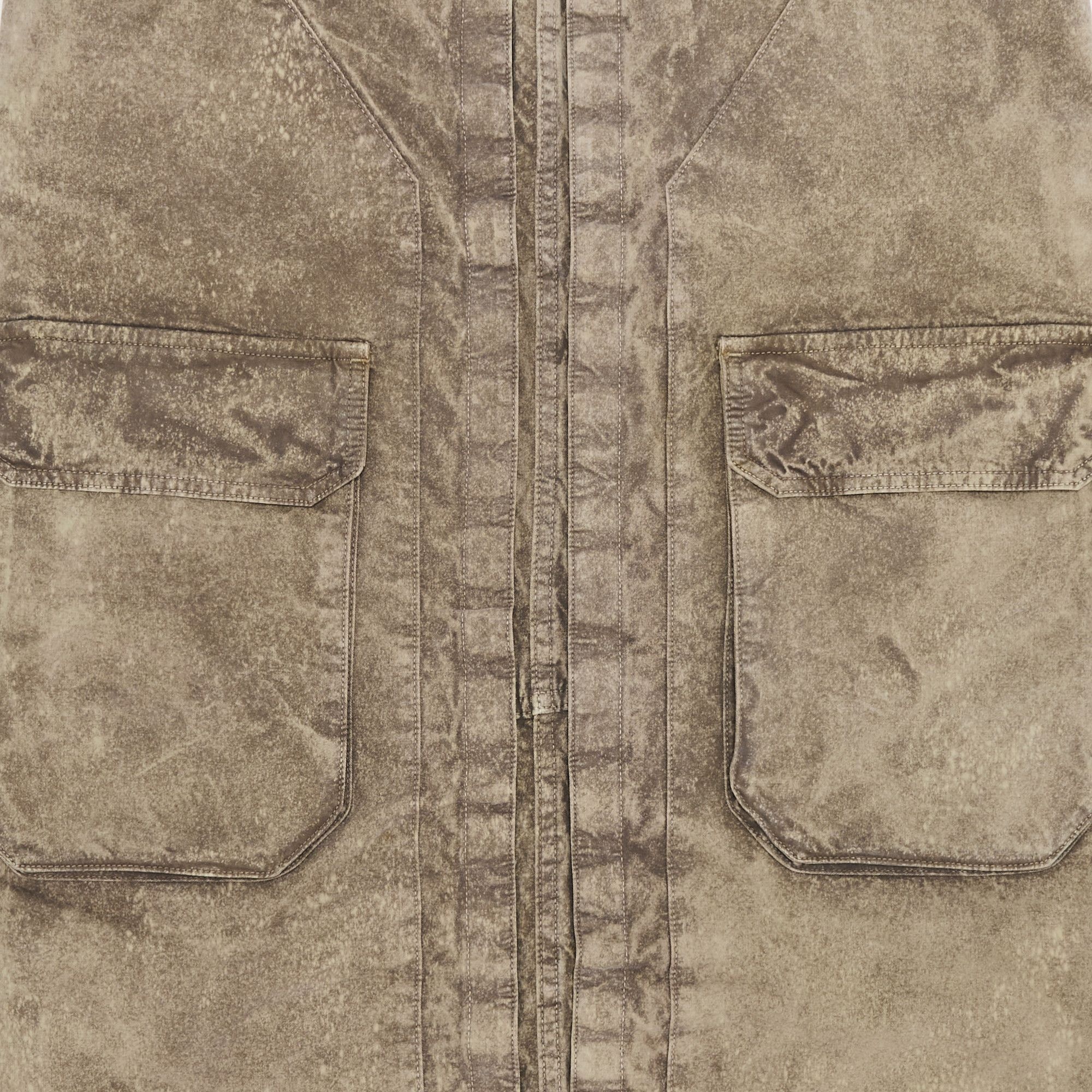 Y/Project Velcro Cargo Long Skirt 'Washed Khaki' - 3