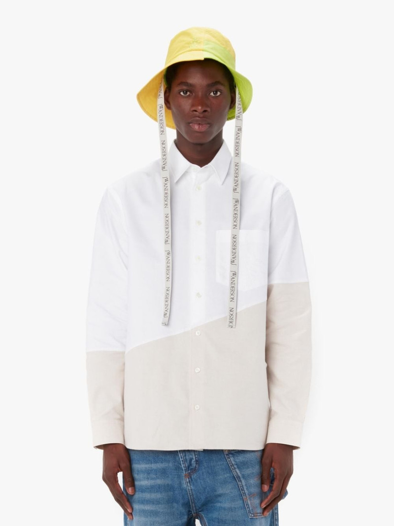 JW Anderson TWO TONE CLASSIC FIT SHIRT outlook