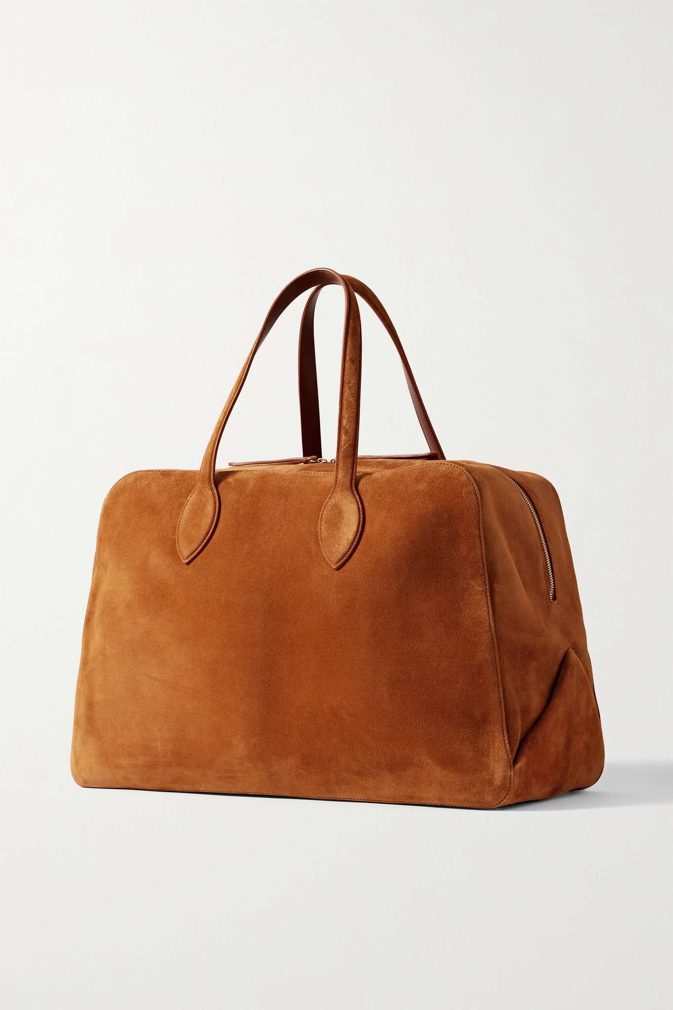 Maeve Weekender large suede tote - 3