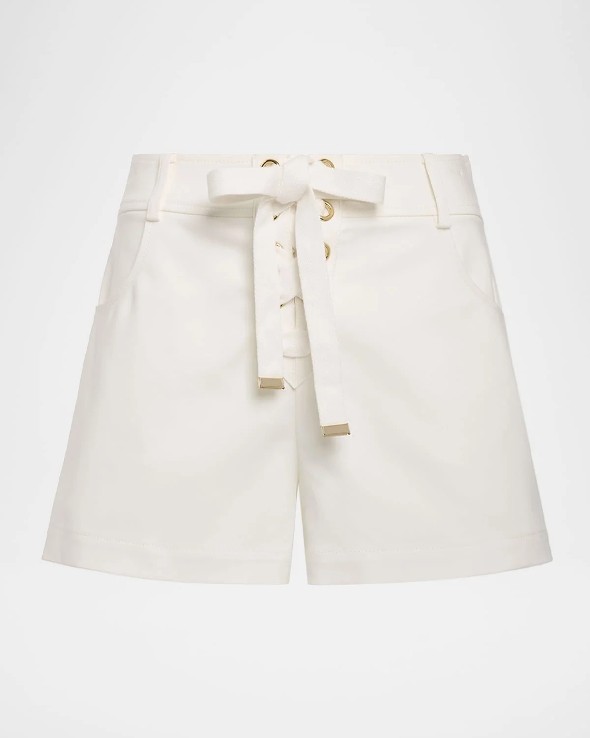 Alba Lace-Up Shorts - 1