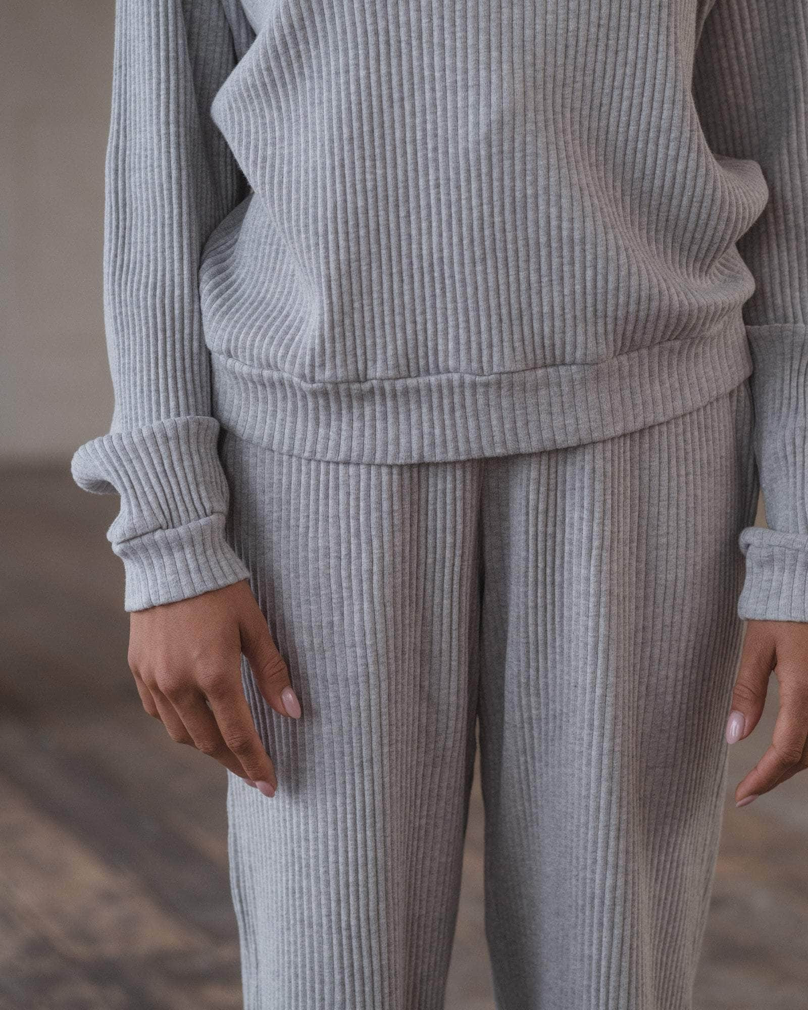 Sweatpants - Organic Cotton Rib - 6