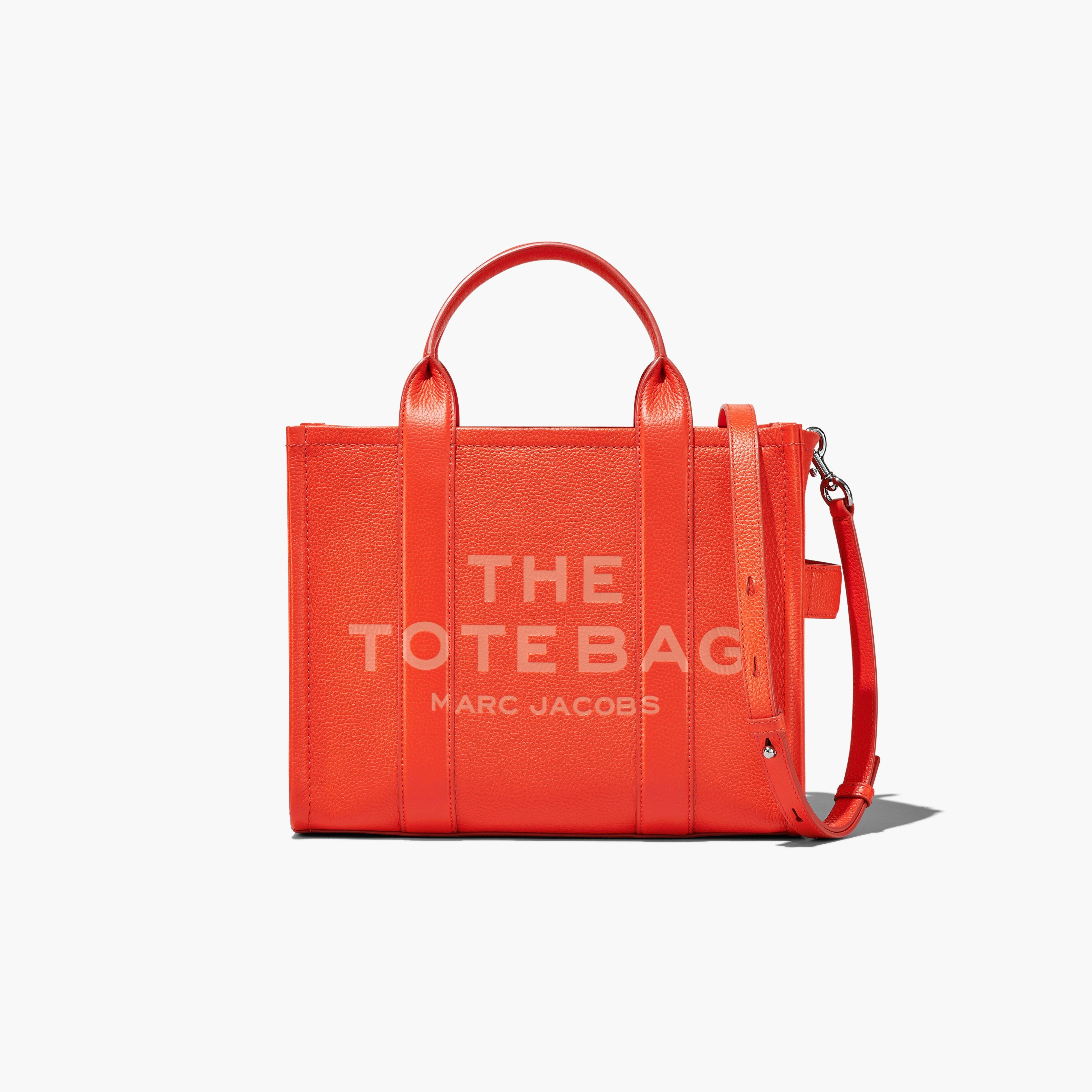 THE LEATHER MEDIUM TOTE BAG - 1