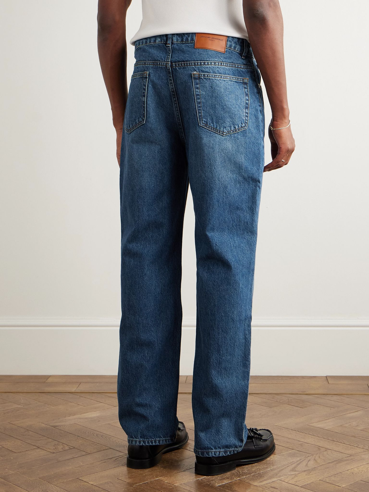Vintage Original Straight-Leg Jeans Blue - 4