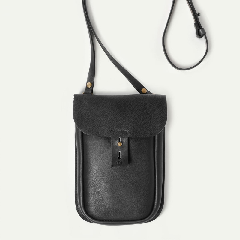 Bleu de Chauffe CARTEL CARTRIDGE BAG  -  BLACK outlook