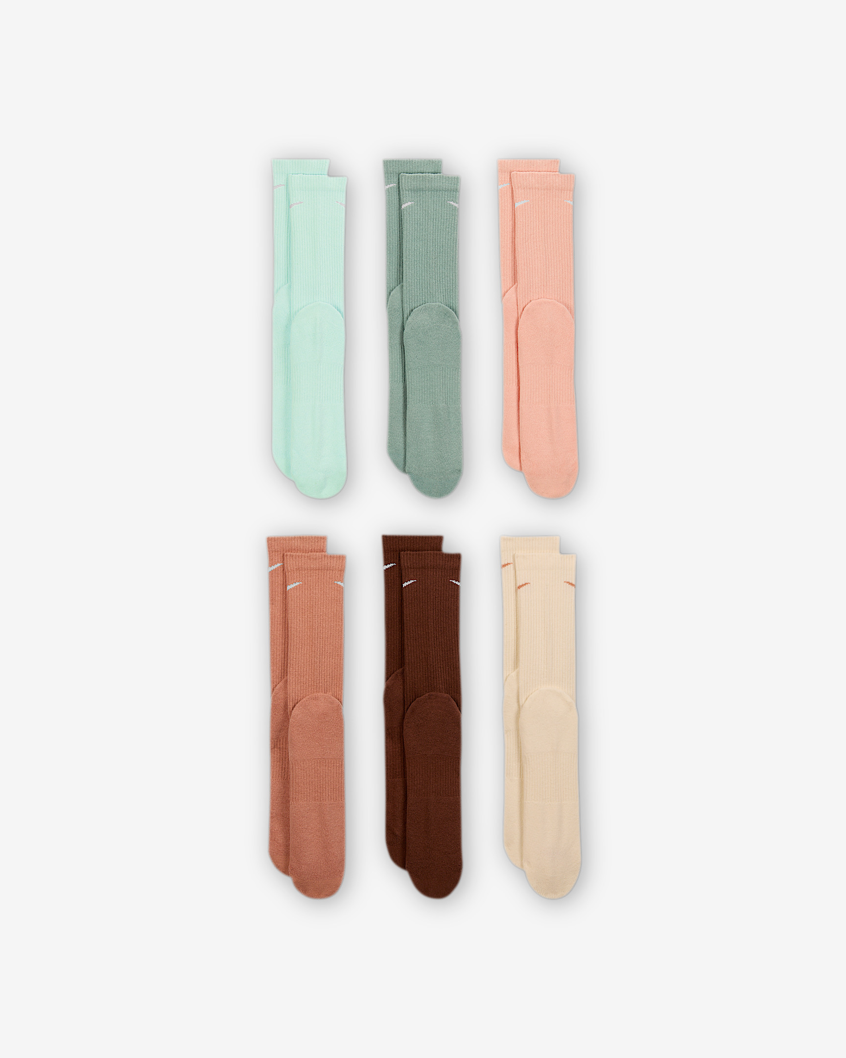 Nike Everyday Plus Cushioned Training Crew Socks (6 Pairs) - 3