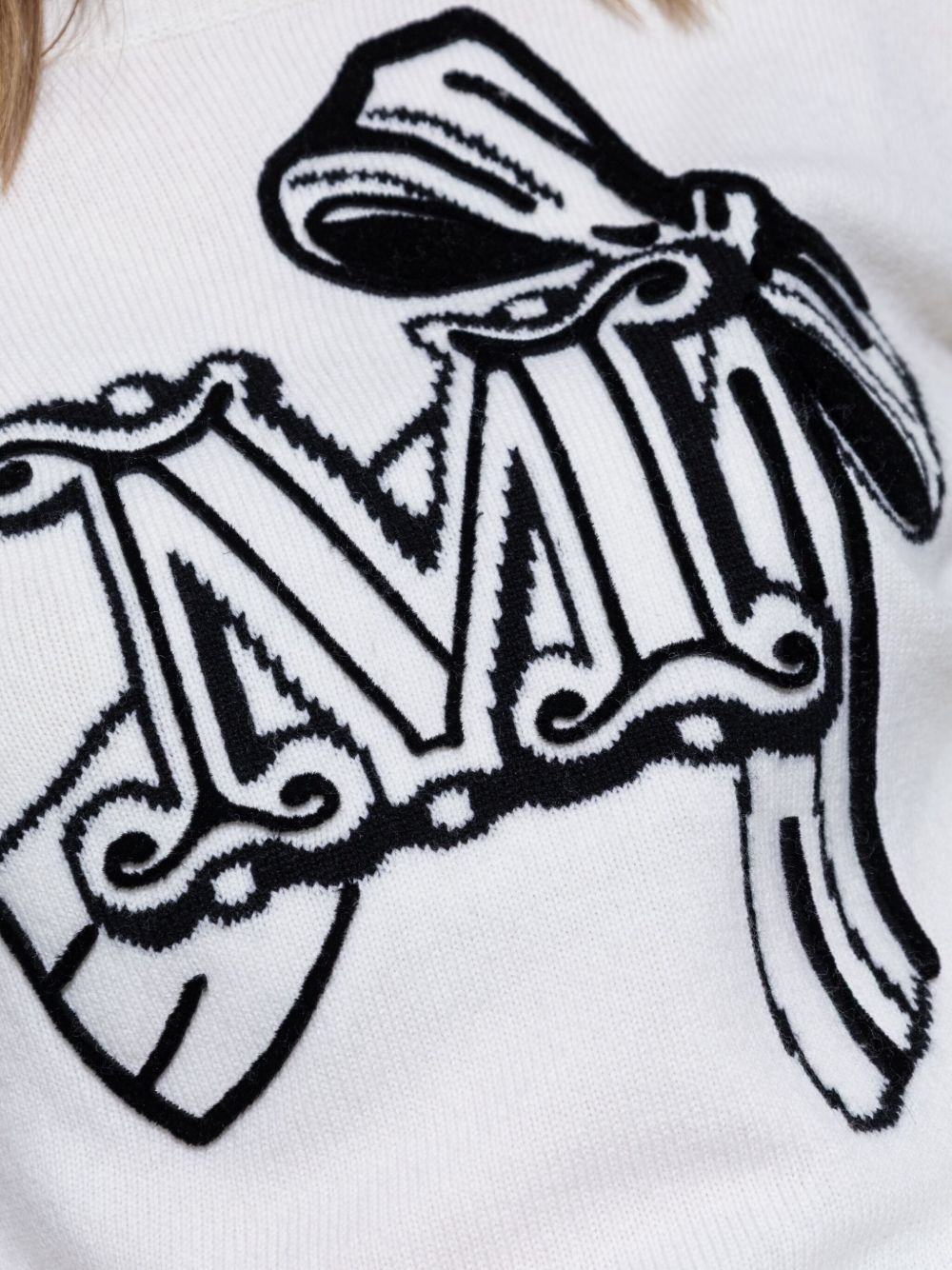 monogram-pattern sweater - 5