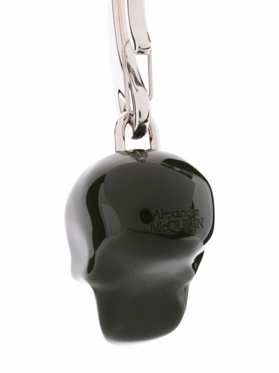 Alexander McQueen skull-charm keyring outlook