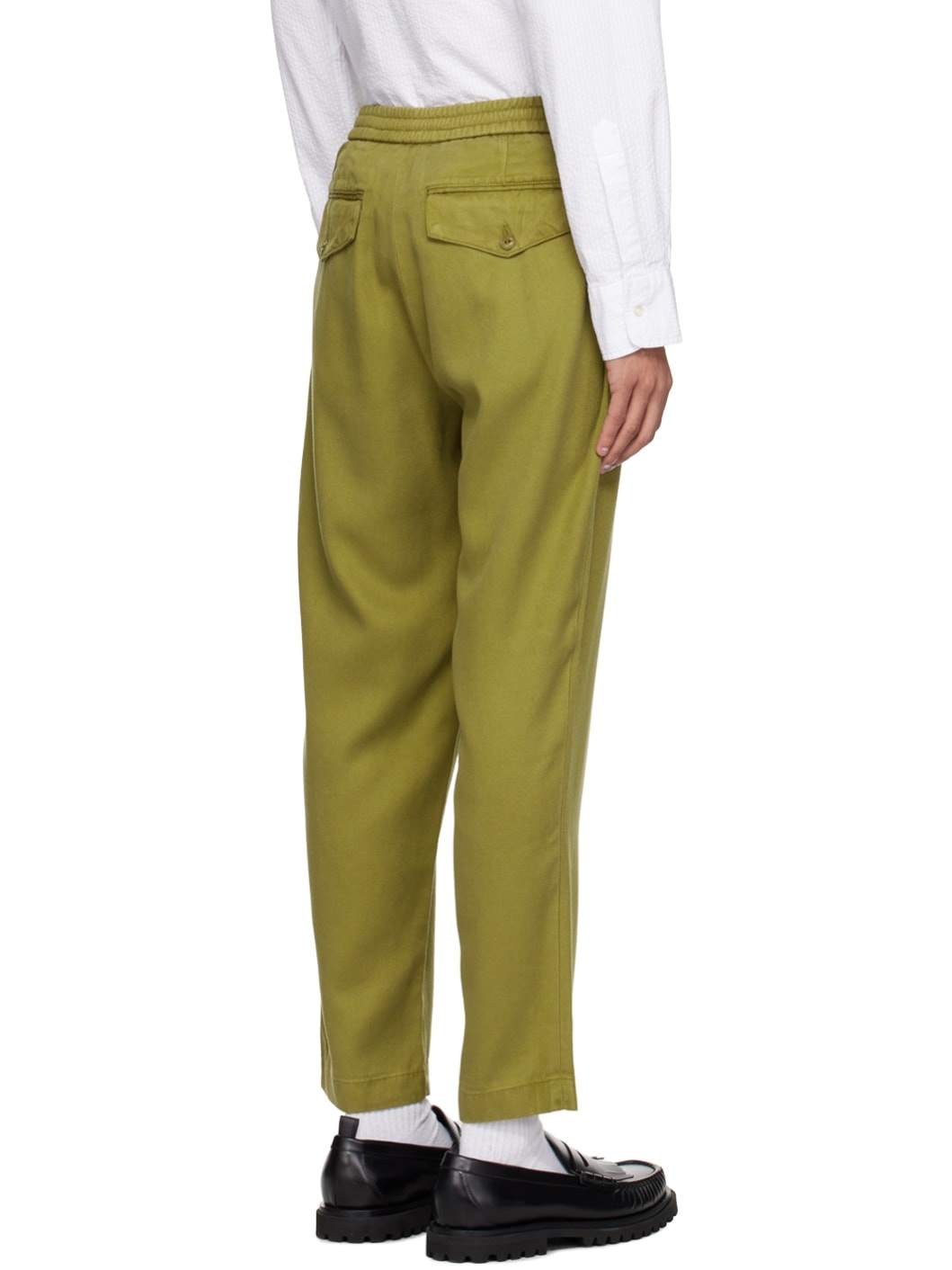Green Paolo Trousers - 3