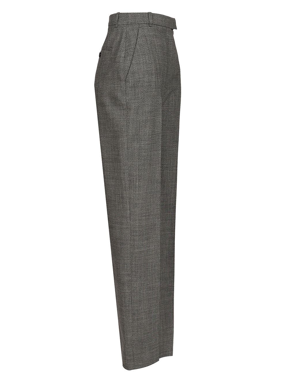 Uniform-Style Trousers Grey - 3