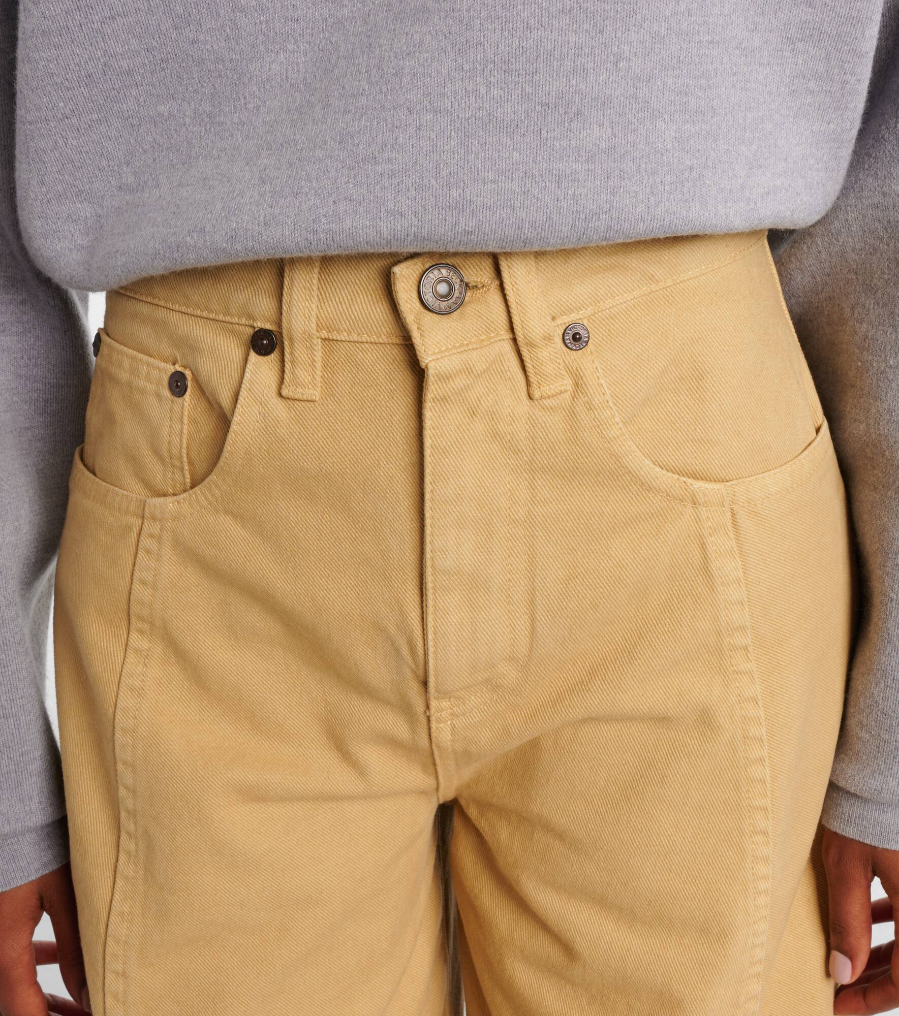 High-rise barrel-leg jeans - 4