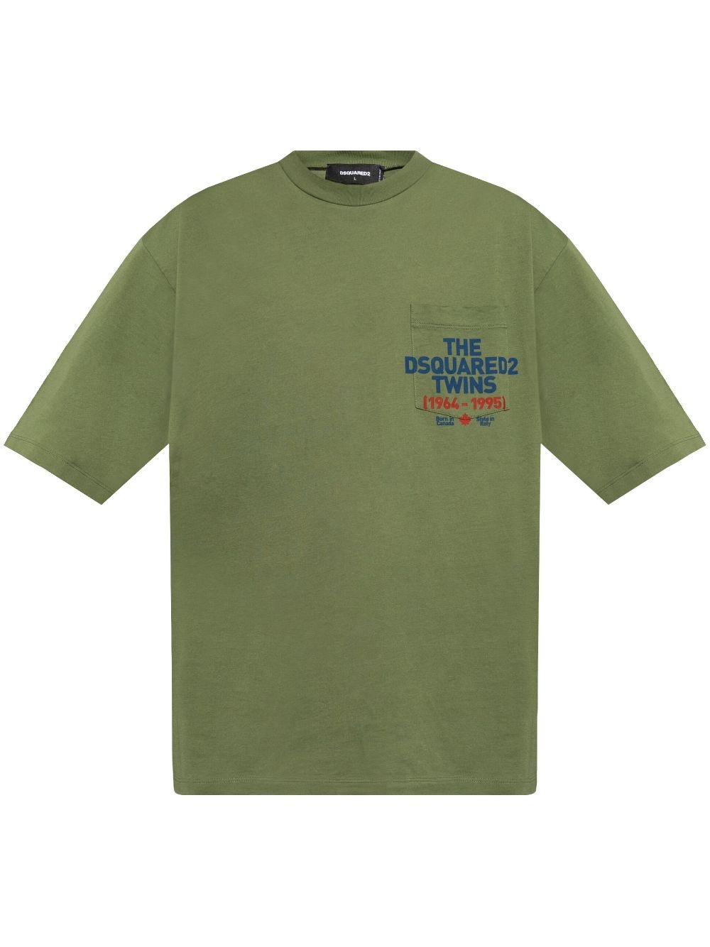 logo-print T-shirt - 1