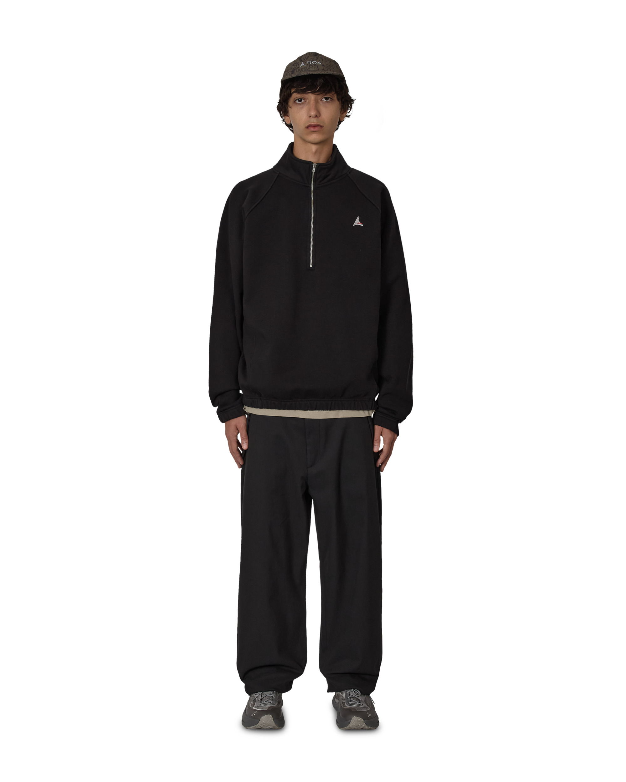 Logo 490gsm Heavy Half Zip - 4