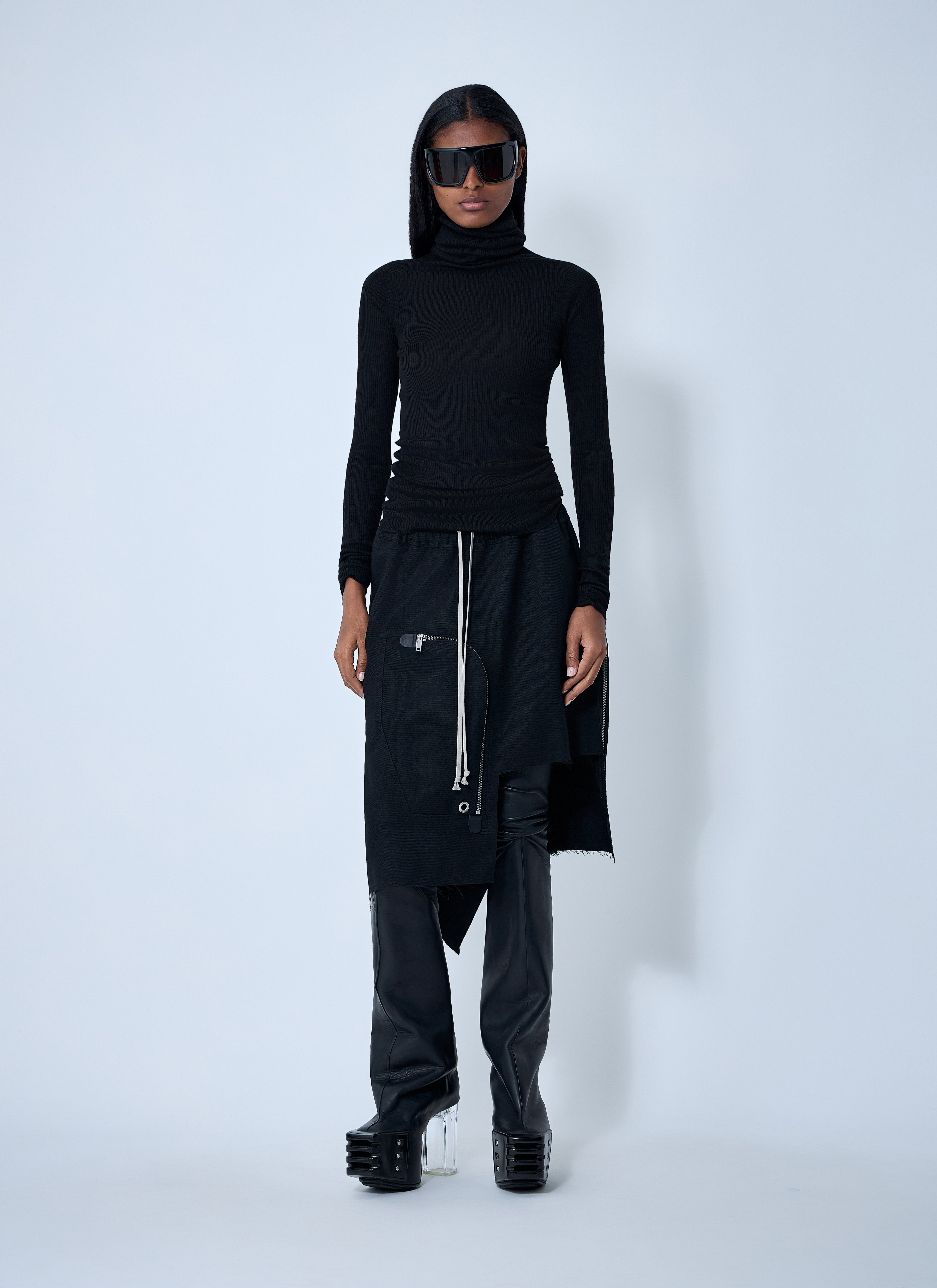 Rick Owens Women Ribbed Top - 2