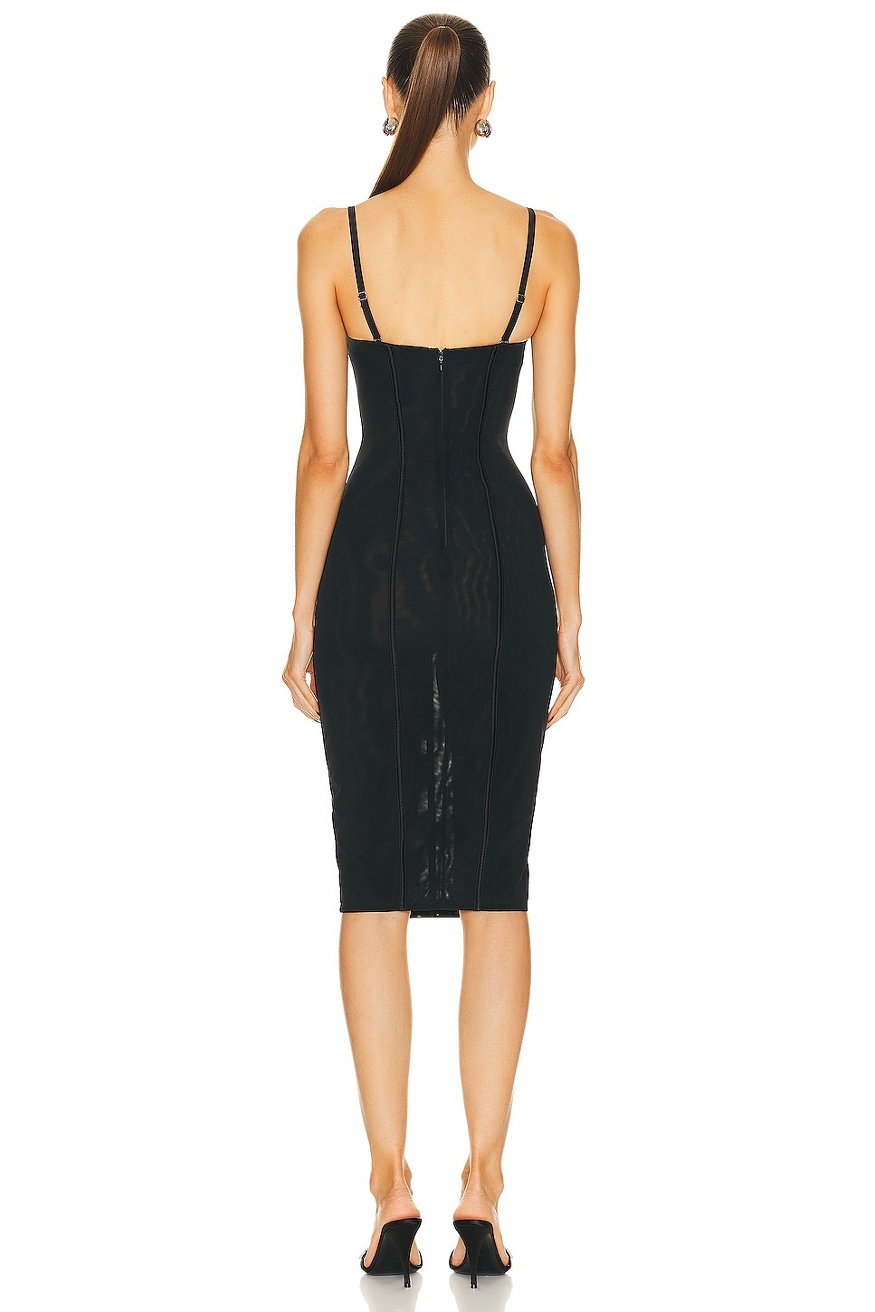 Brilliant Mesh Bustier Dress - 4