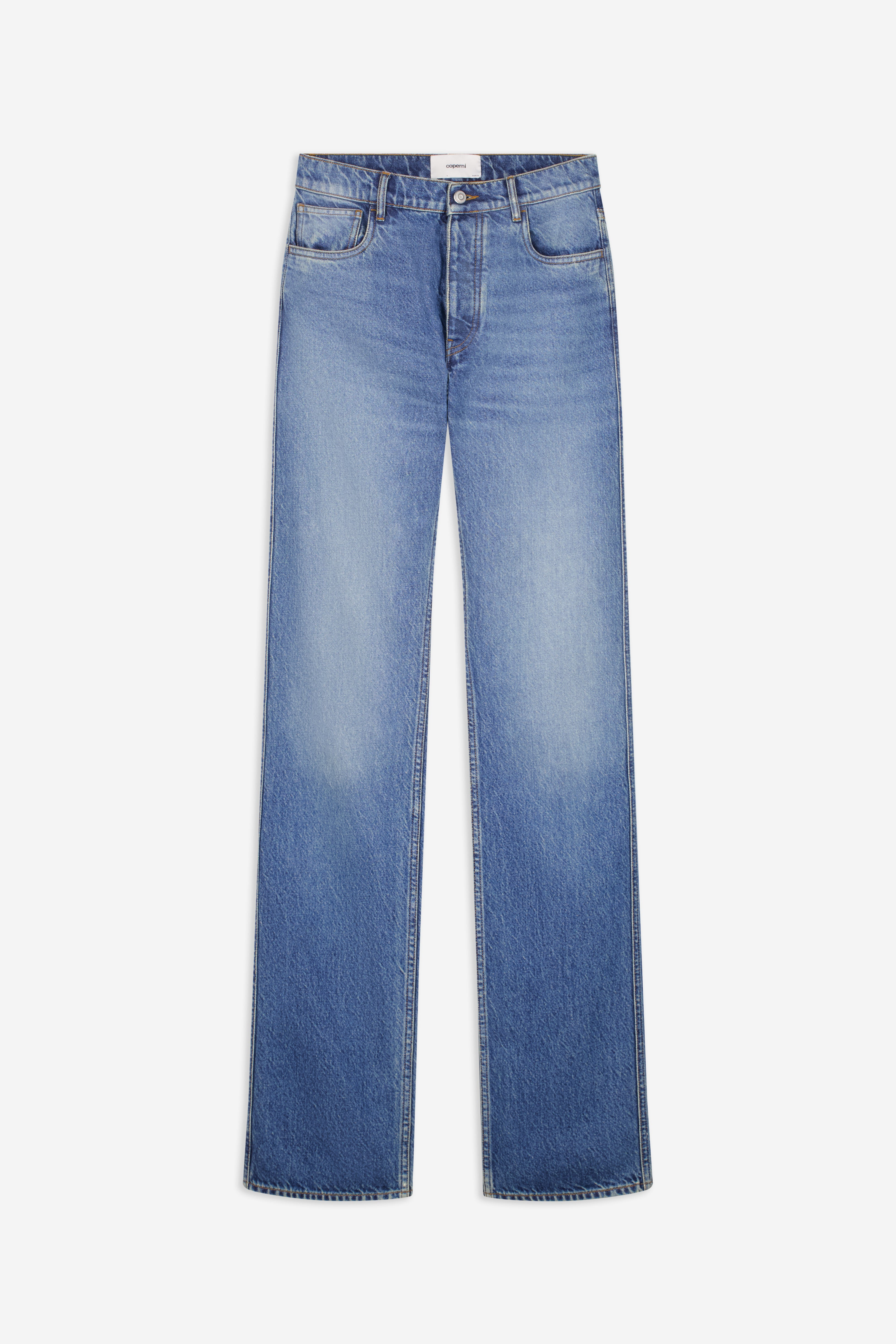 Denim Boyfriend Pants - 1
