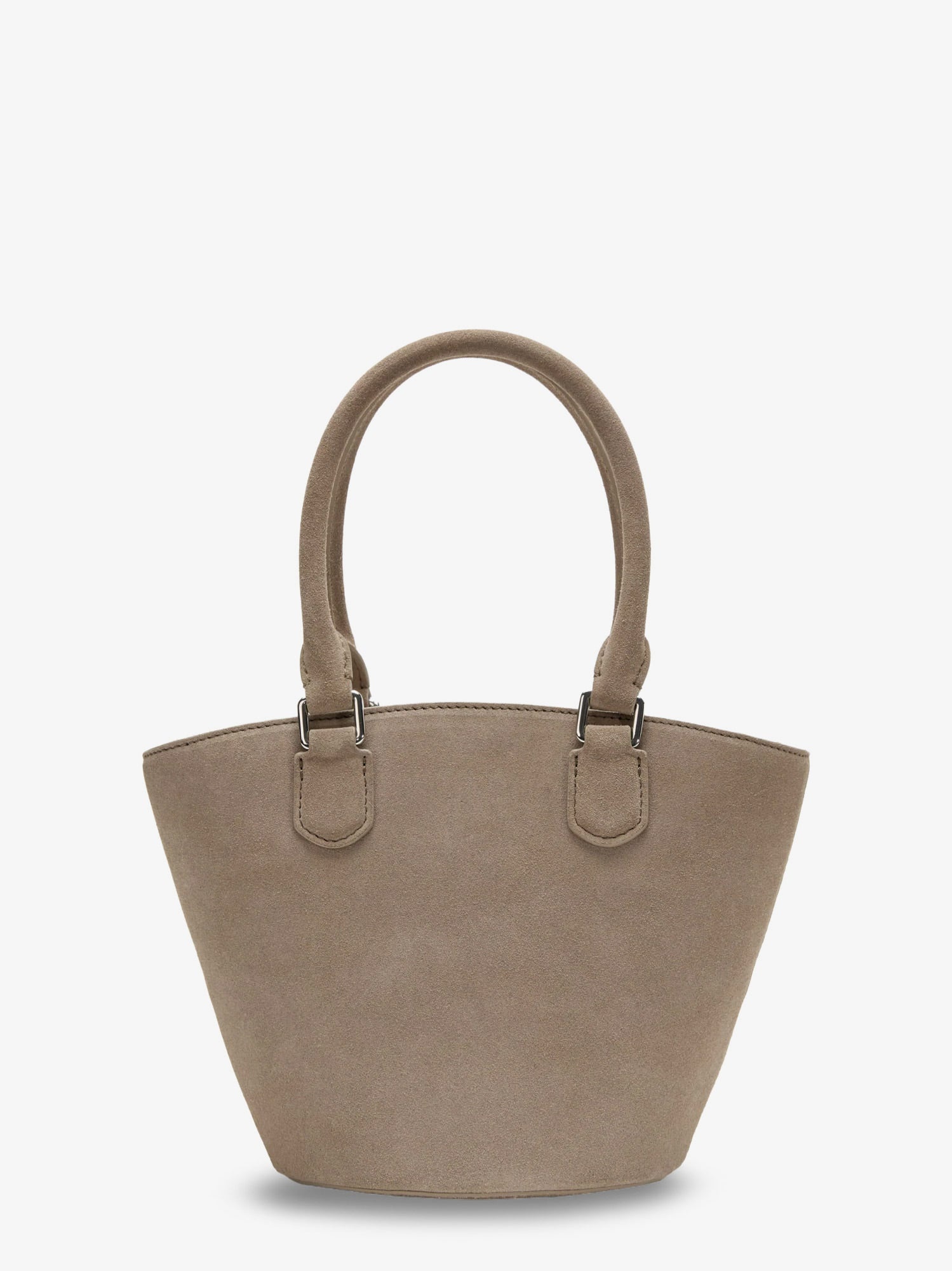 Self Portrait Suede Shoulder Bag With Charms - 2