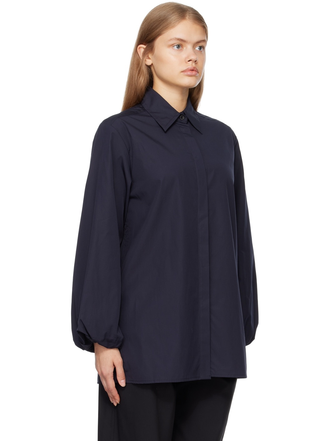 Navy Collected Shirt - 2