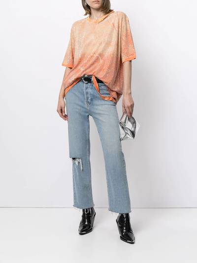 Faith Connexion distressed oversized T-shirt outlook