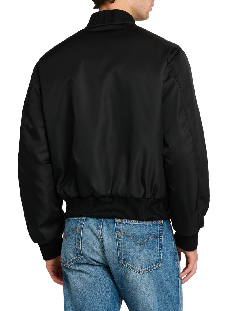 Men's Barocco Mythic Reversible Twill Jacket - Black Petrol Blue 5