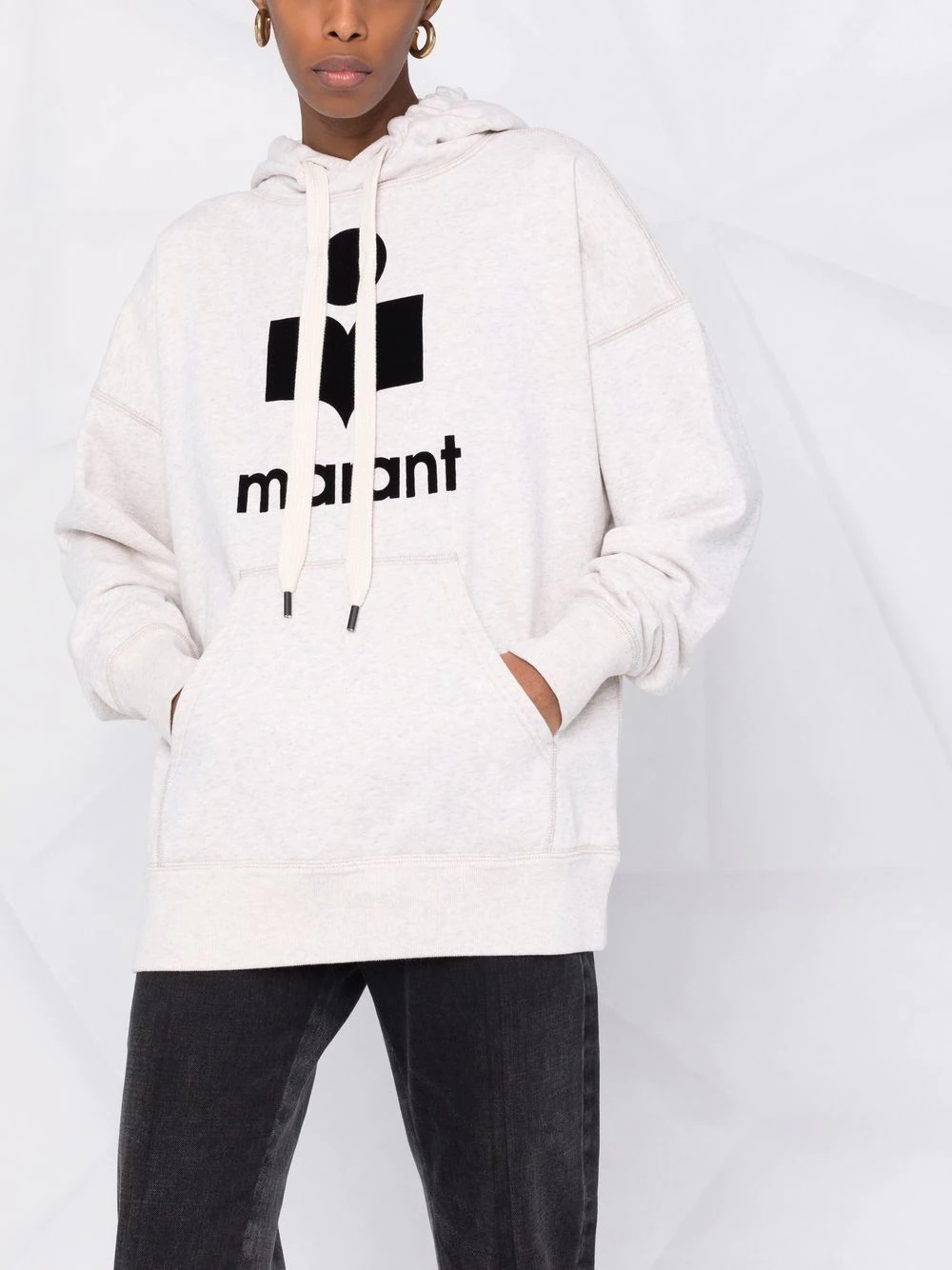 Mansel logo-print hoodie - 5