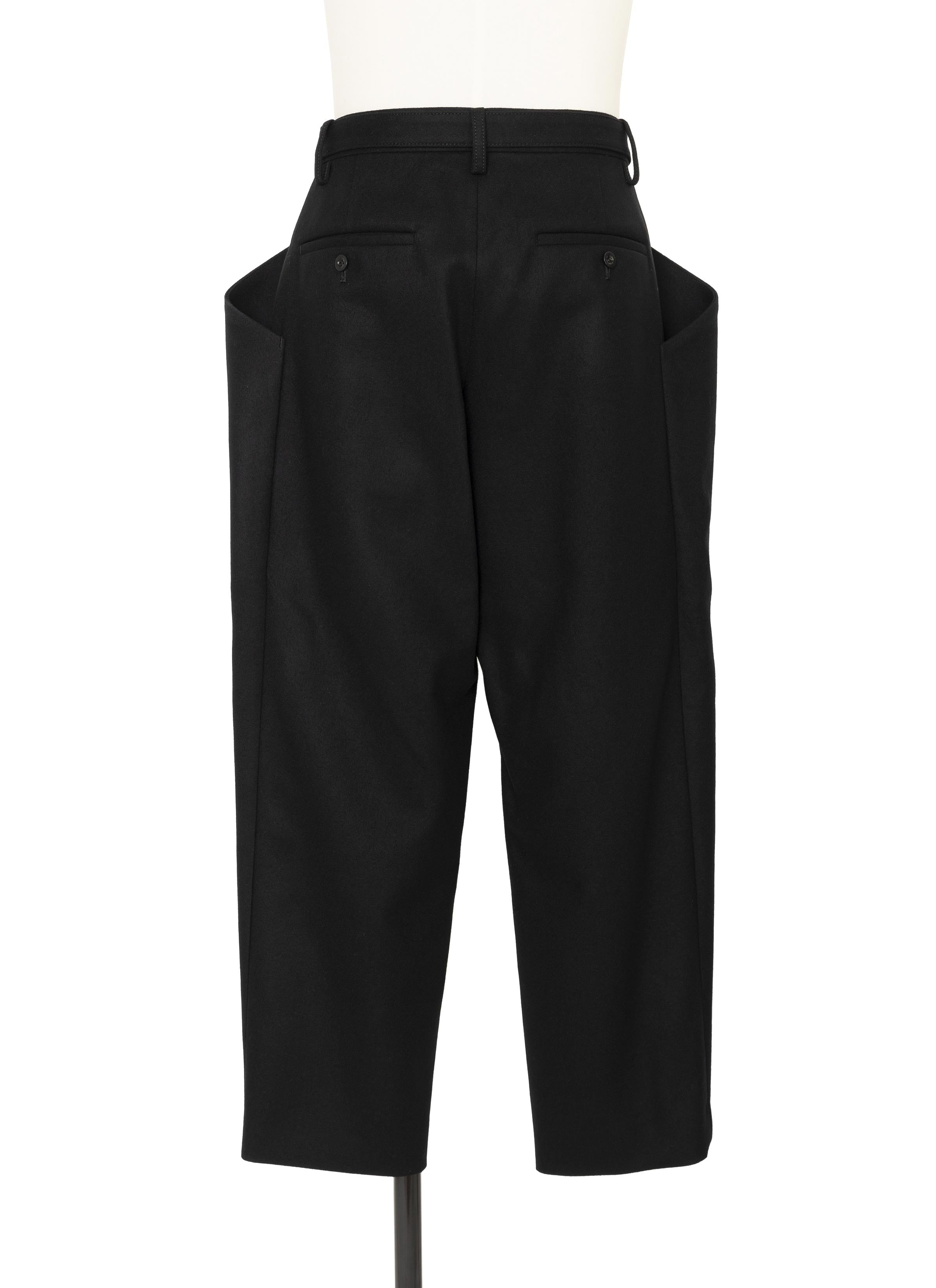 Wool Melton Pants - 4