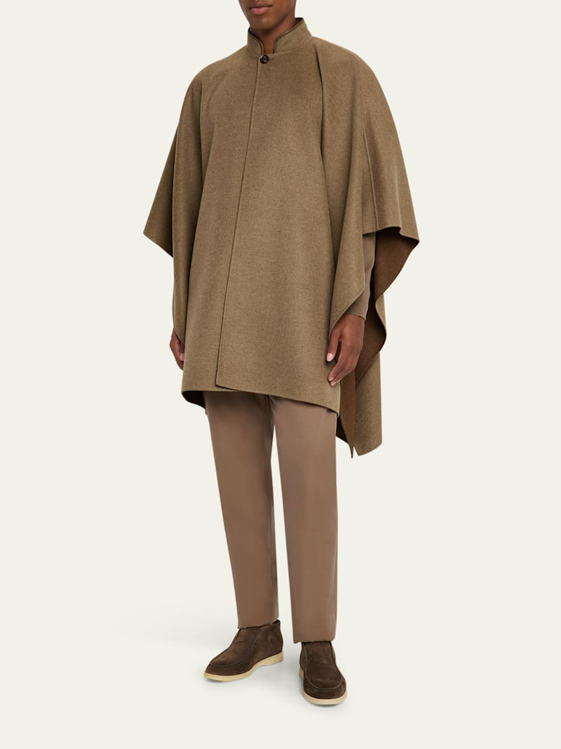 Loro Piana Men's Spagna Water-Repellent Cashmere Cape outlook