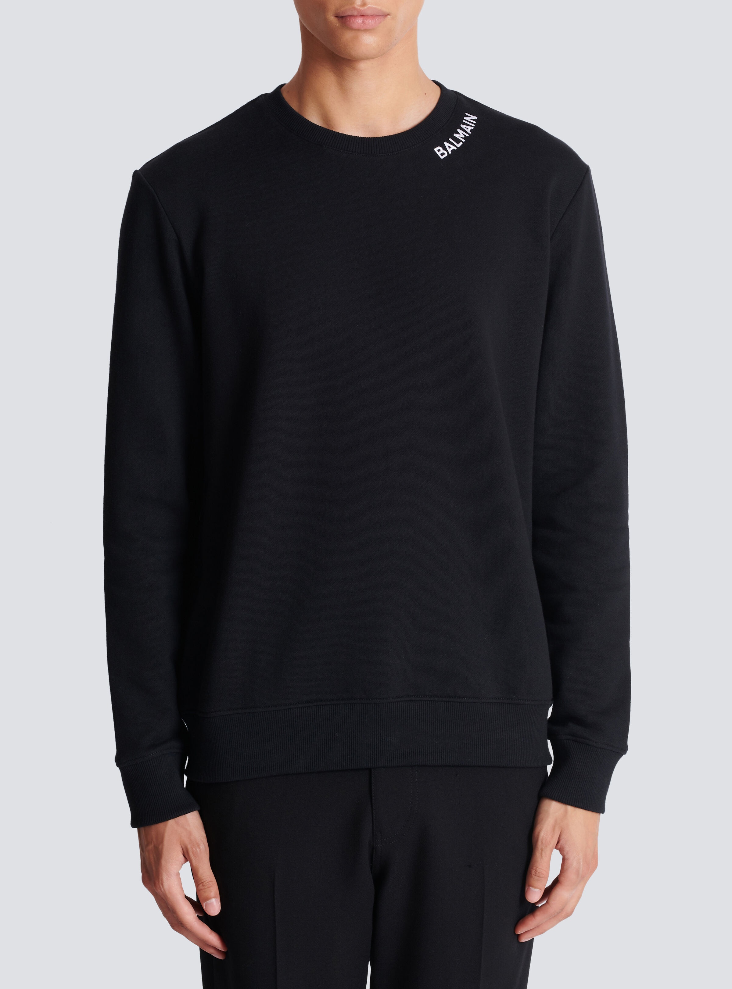 Balmain embroidered sweater - 5